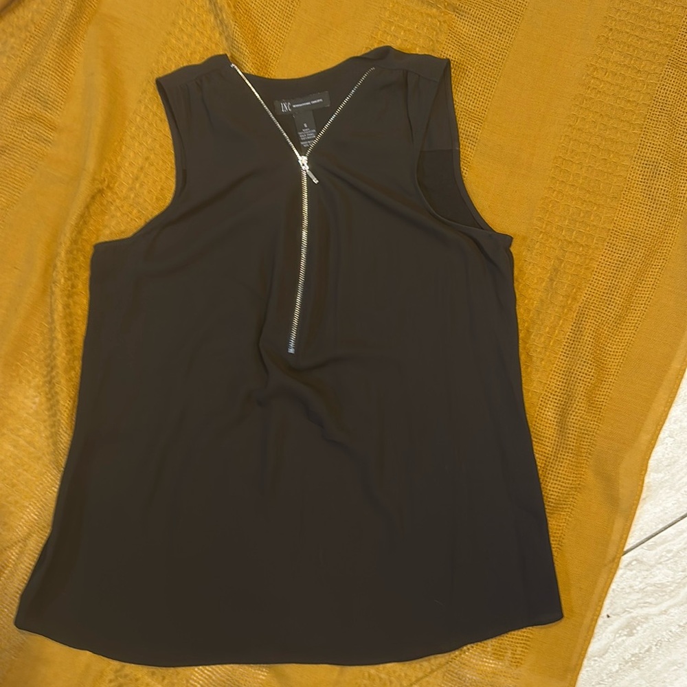 INC Black womens top Size Small